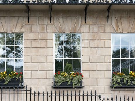 Traditional Sash Windows With Contemporary Architecture
